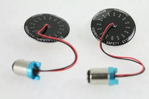 Cyron Wide View Turn Signal Insert Set for Harley Davidson by V-Twin 33-1586