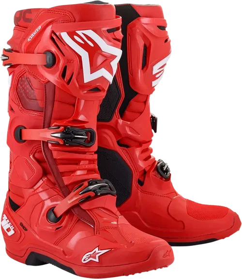 Alpinestars Tech 10 Boots 9 Red MOTOCROSS