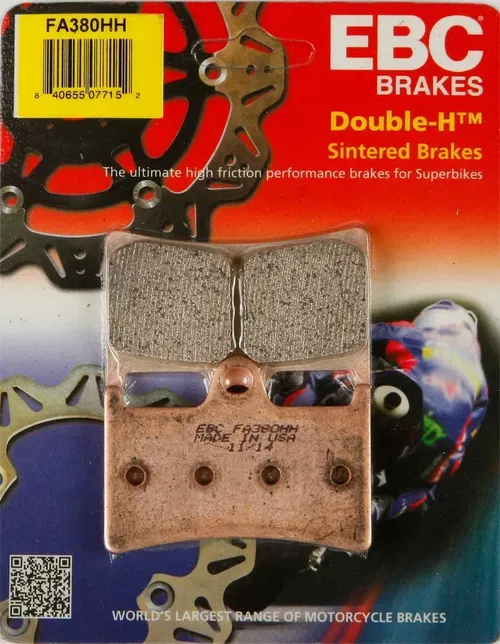 EBC Double-H Sintered Brake Pads FA380HH