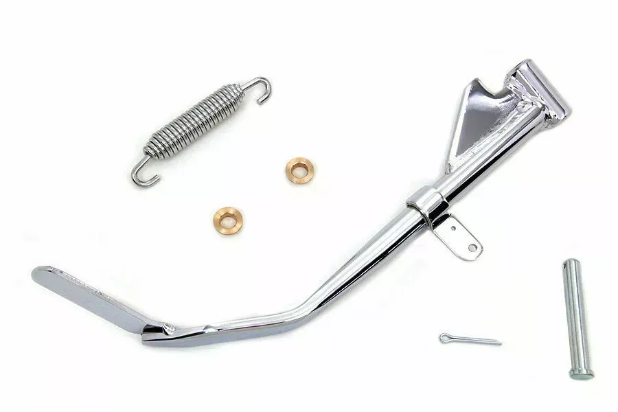 Chrome Kickstand Kit for Harley Davidson by V-Twin