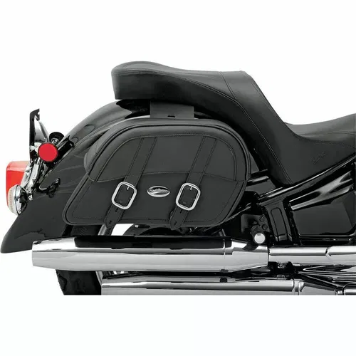 Saddlemen Drifter Slant Motorcycle Saddlebags - Versatile Throw-Over Large