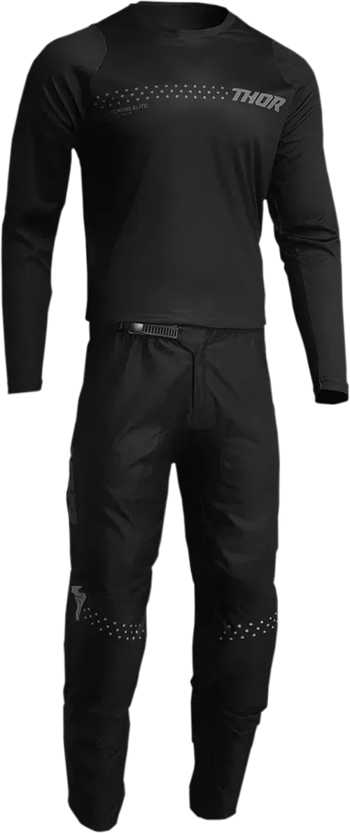 THOR Youth Sector Minimal Jersey - Black - Medium 2912-2012
