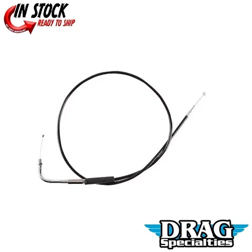 DRAG SPECIALTIES 0650-0402 Black Vinyl Throttle Cable