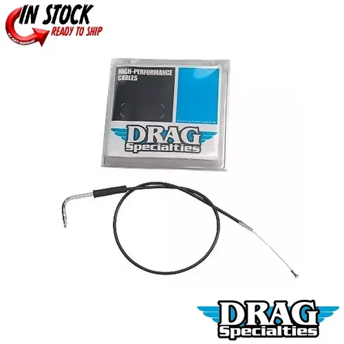 DRAG SPECIALTIES 0650-0402 Black Vinyl Throttle Cable