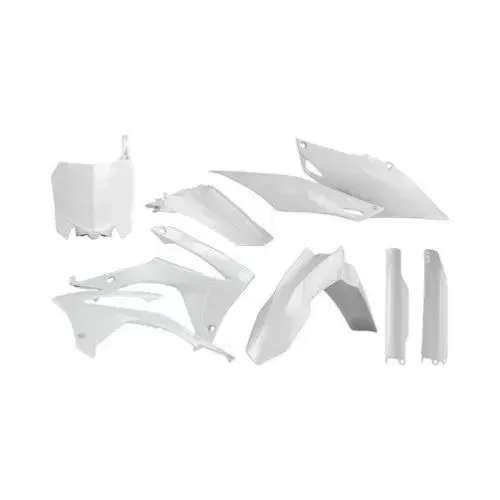 Acerbis White Full Plastic Complete Kit For Honda CRF 250 R 14-17, 450 13-16