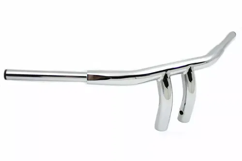 6" Fatster 'T' Handlebar without Indents for Harley Davidson by V-Twin