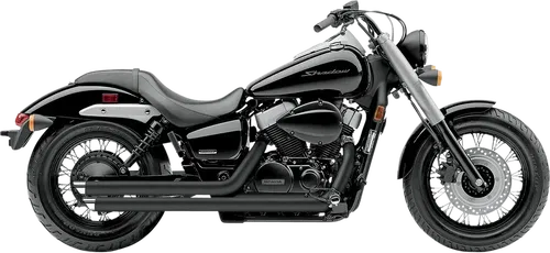COBRA Streetrod Slashdown Exhaust - Black 1911B