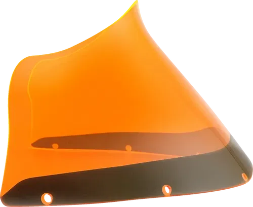 KLOCK WERKS Kolor Flare* Windshield - 9" - Orange Ice - Fits FXRP KWW-02-0608