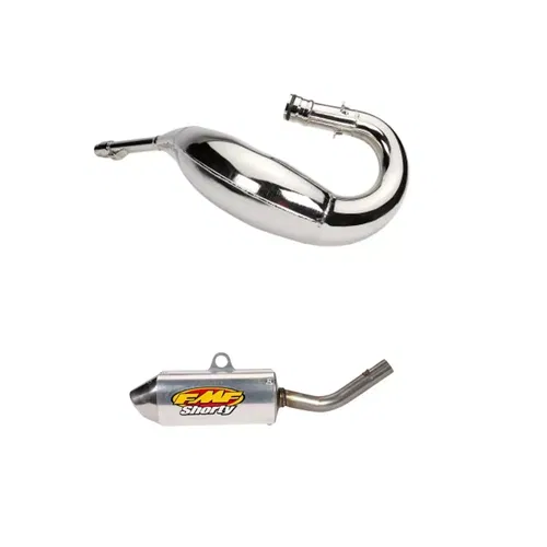 FMF FATTYGOLD SERIES PIPE W/ POWERCORE 2 SHORTY  SILENCER SUZUKI 2001-2002 RM125