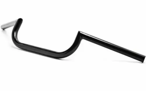 3" Z Handlebar Satin Black for Harley Davidson by V-Twin