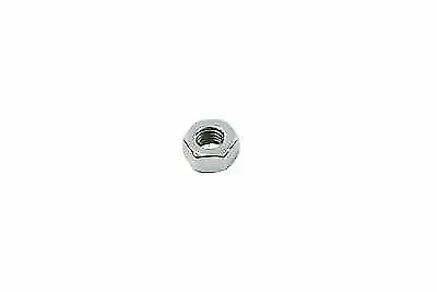 Chrome Hex Nuts 3/8 -24 for Harley Davidson by V-Twin