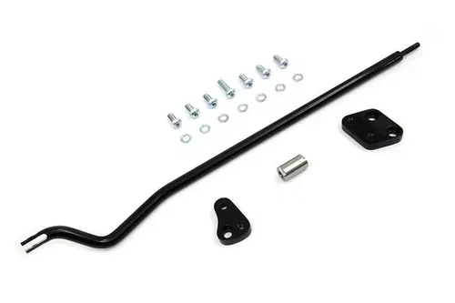 Reduced Reach Forward Control Adapter Kit Gloss Black fits Harley-Davidson