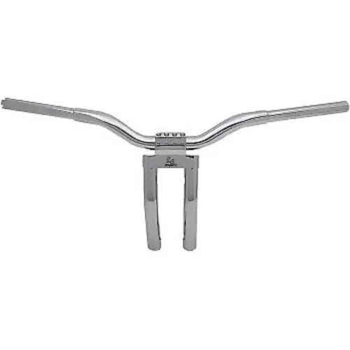LA CHOPPERS LA-7336-08 Chrome 11" Kage Fighter-T Pullback Handlebars