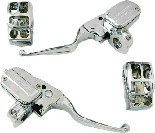 HARDDRIVE Handlebar Hydraulic Clutch Style  Controls Chrome  820-55017