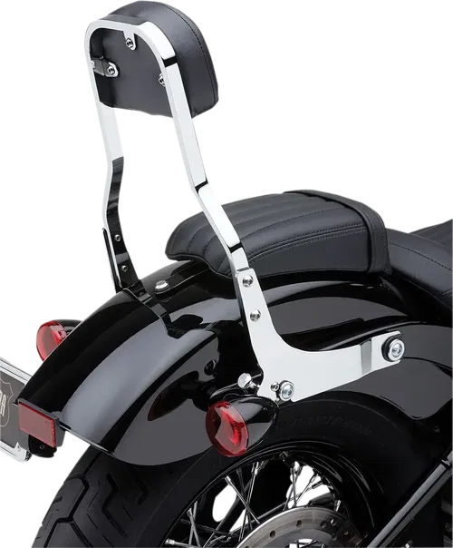 COBRA Backrest Kit - 14" - Chrome - Softail 602-2042