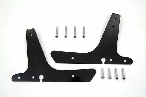 Sissy Bar Side Plates for Harley Davidson by V-Twin