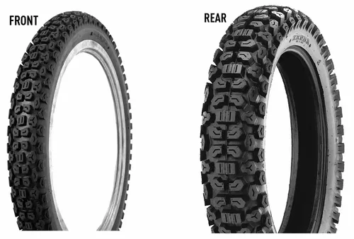 Kenda 3.00-21 & 120/80-18 K270 Tire Set Honda CRF250L/XR250L & Suzuki DRZ400S