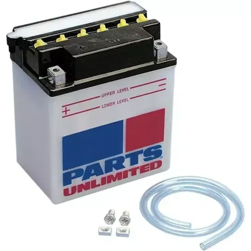 Parts Unlimited 6V Conventional Battery R6N4-2A-8 Y6N4-2A-8