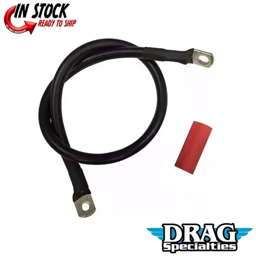 DRAG SPECIALTIES 2113-0660 22" Battery Cable with Optional Shrink Tube