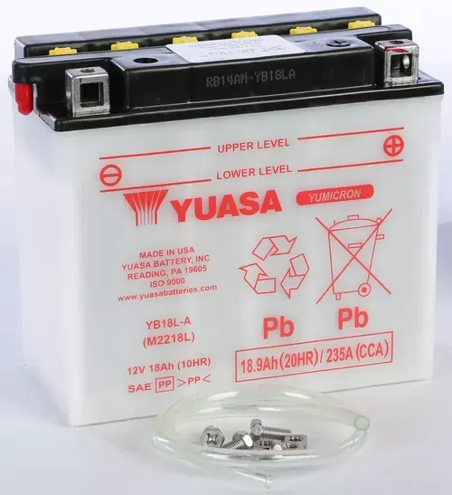 Yuasa Yumicron Battery YUAM2218L YB18L-A
