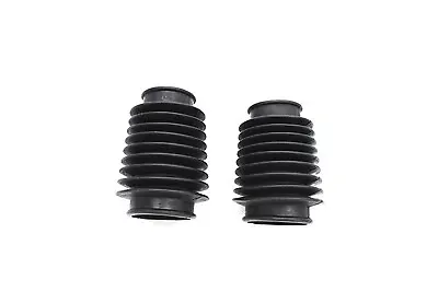 Fork Boot Set Black for Harley Davidson by V-Twin