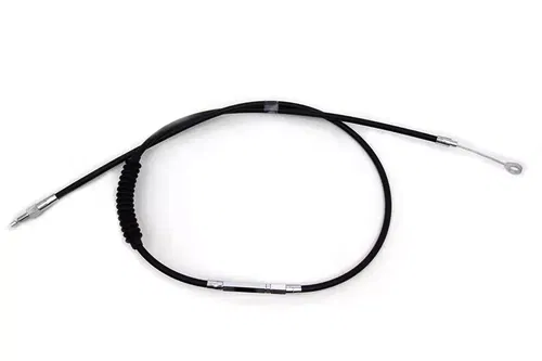 64.69" Black Vinyl Clutch Cable for Harley Davidson by V-Twin