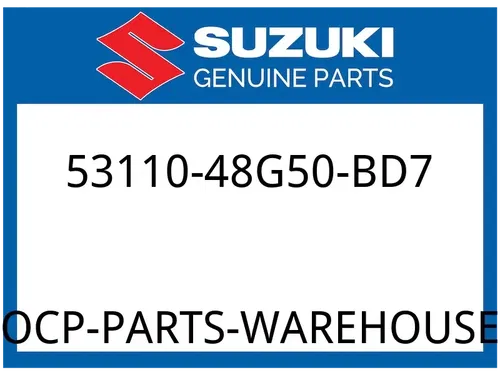 Suzuki OEM Part 53110-48G50-BD7 FENDER COMP,FRO