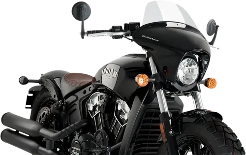 PUIG HI-TECH PARTS Fairing - Long Screen - Indian 2018-2025 Scout Bobber 21074W