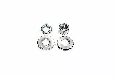 V-Twin Chrome Rear Axle Nut Kit for Harley Davidson