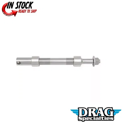 Drag Specialties 0214-0844 Front Axle Kit- Chrome - '08-'17 FXD