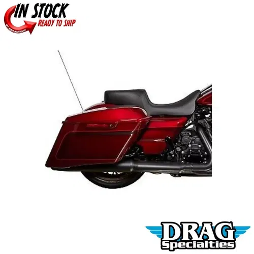 DRAG SPECIALTIES 0801-1487 Performance Predator 2Up Seat for 08-23 Touring