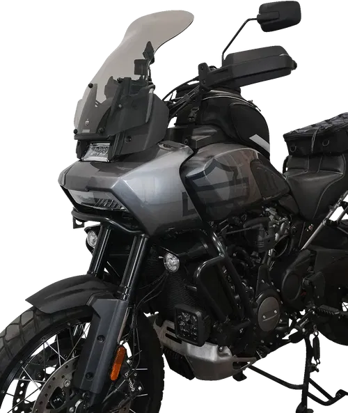 KLOCK WERKS Flare* Windshield - Fits 15-1/2" - Tint - Pan America KWW-03-0001-T