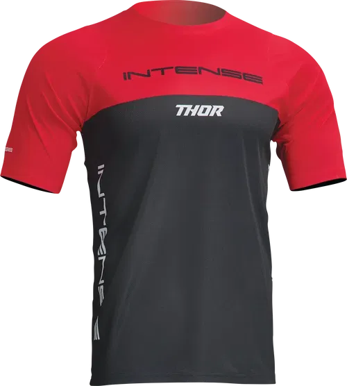 THOR Intense Assist Censis Short-Sleeve Jersey - Red/Black - 2XL 5020-0209