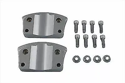 Fender Mount Adapter Bracket Chrome for Harley Davidson by V-Twin