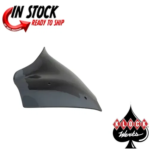 KLOCK WERKS PRO TOURING FLARE WINDSHIELD 15" DARK SMOKE - HARLEY FLTR