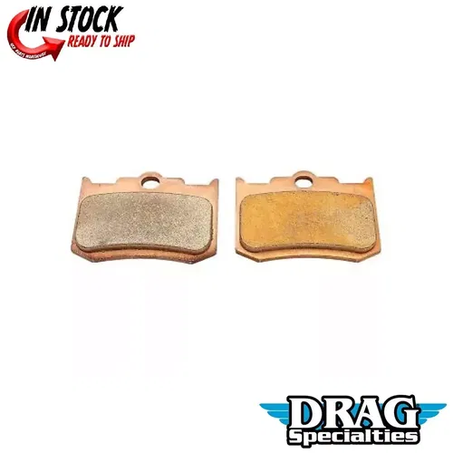 Drag Specialties Sintered Metal Caliper Brake Pads for Performance Machine