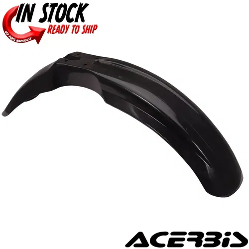 Acerbis Black Front Fender for Suzuki DRZ 400 00-09, RM 125 250 89-00 2040330001