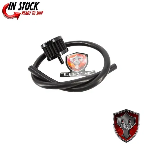 Trask Performance M8 Transmission Top Cover - Vented - Black 1105-0258