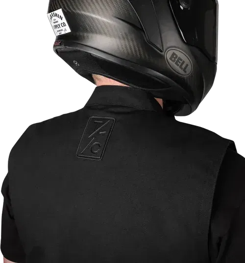 THRASHIN SUPPLY CO. Nightrider V2 Riding Vest - Black - Large Fits TMJ-12-10