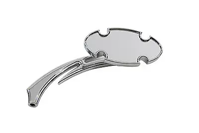 Kaiser Mirror with Billet Sickle Stem for Harley Davidson by V-Twin