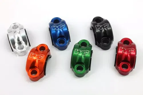 Works Connection Aluminum Rotating Bar Clamp (Orange) 31-400