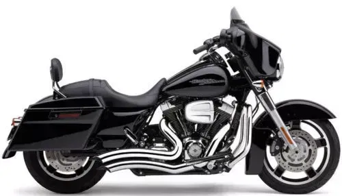 Cobra Speedster Short Swept Exhaust Harley FLHTK EG Ultra Limited 2010