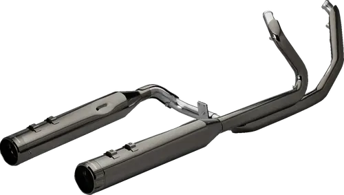 KHROME WERKS Fits 2-into-2 Dominator Exhaust System With 4-1/2" Mufflers -