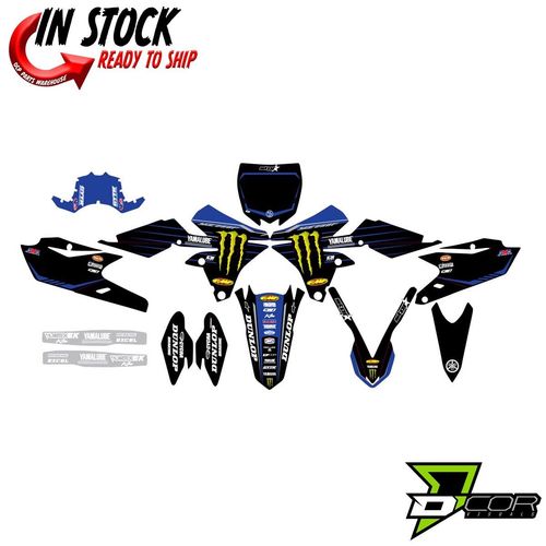D'COR 2022 Star Racing Graphics Kit Yamaha YZ250F YZ 250F 2014-2018