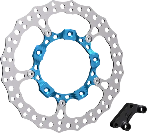 ARLEN NESS Rotor 14" - Front Right - Blue Fits 300-005