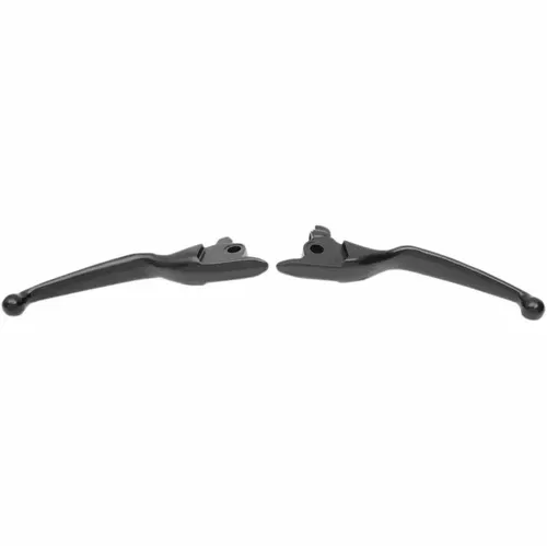 Drag specialties Black Wide Blade Hand Levers Set for 2017-2018 Harley Touring