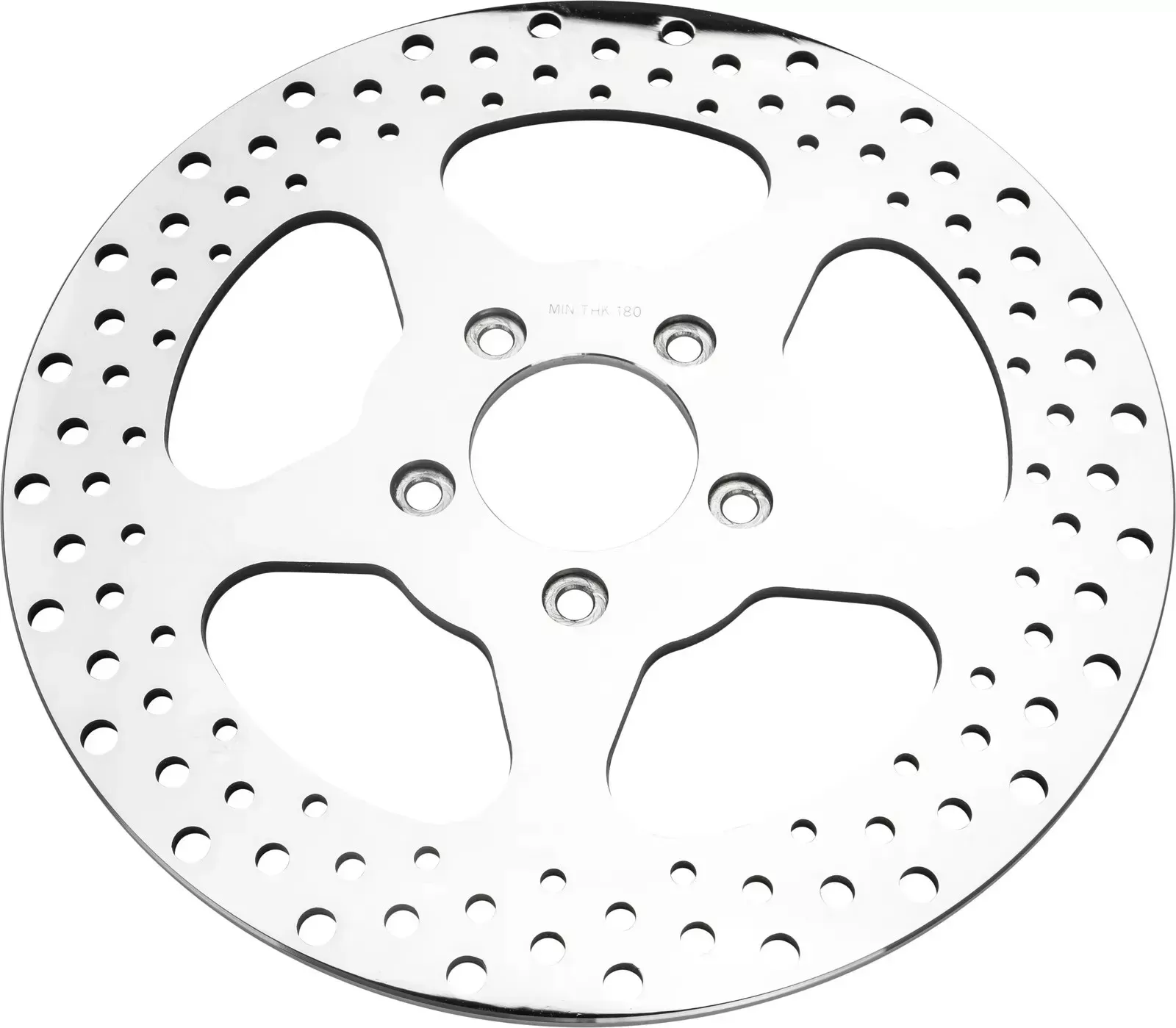 HARDDRIVE Drilled Vented Rotor Front