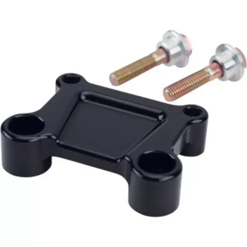 LA Choppers Black Ultra T-Bar Adapter Harley Touring Electra Glide Street Glide