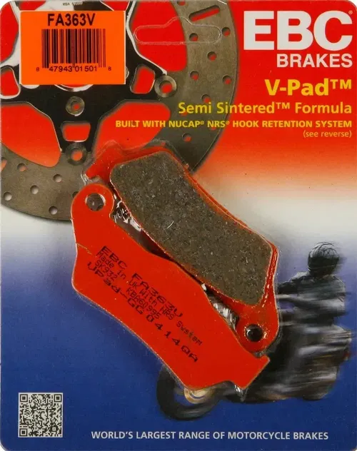 EBC Semi-Sintered V Brake Pads FA363V