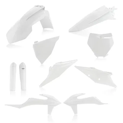 Acerbis Complete Plastic Kit White For KTM SX/SX-F/XC/XC-F 2019 2726490002